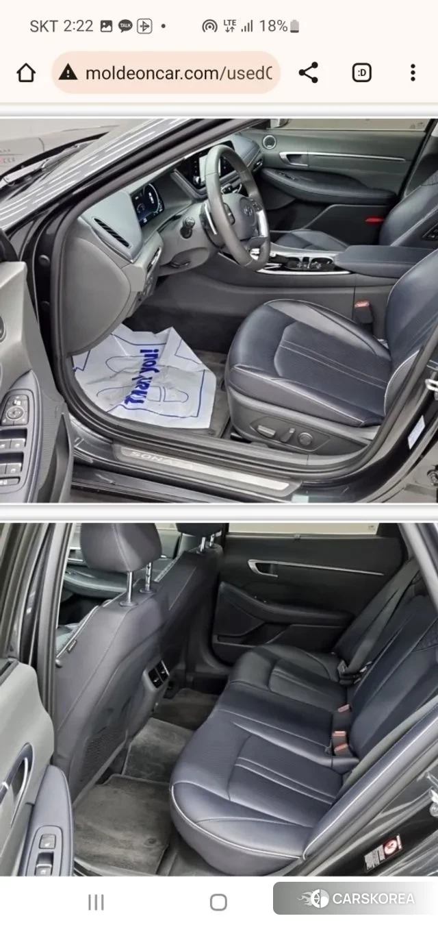 Hyundai Sonata Hybrid (DN8) id 3121983 из Кореи 7