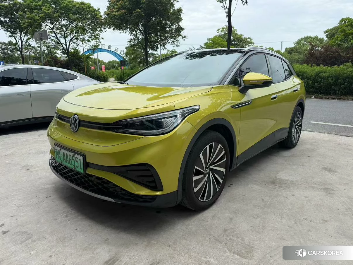 Volkswagen ID.4 X 2021 Желтый из Китая, фото 6