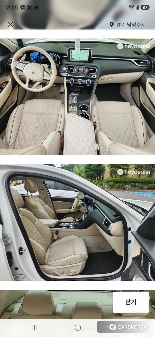 Genesis G70 id 4657955 из Кореи 13
