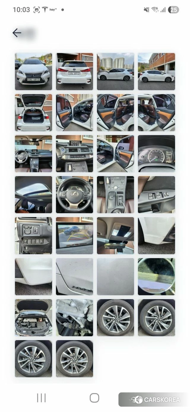 Lexus CT200h id 4232758 из Кореи 7