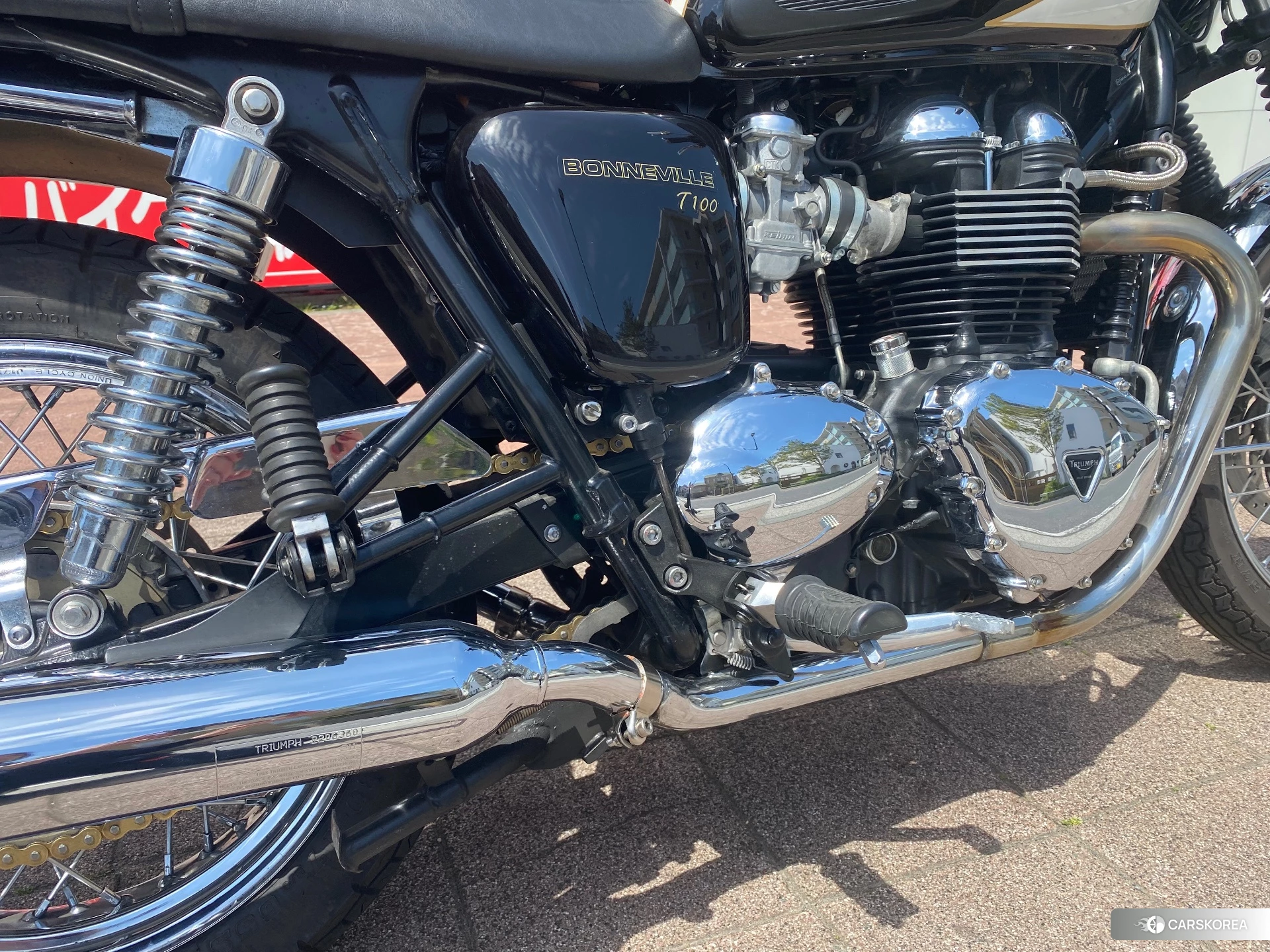 Triumph BONNEVILLE T100 id 4182787 из Японии 16