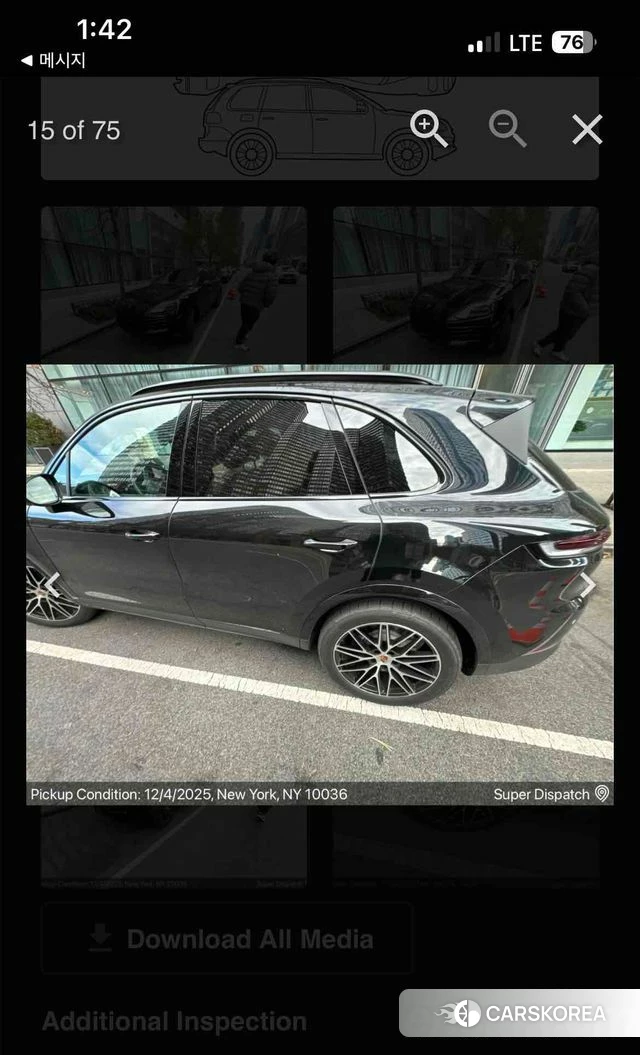 Porsche Cayenne (PO536) id 4628503 из Кореи 12