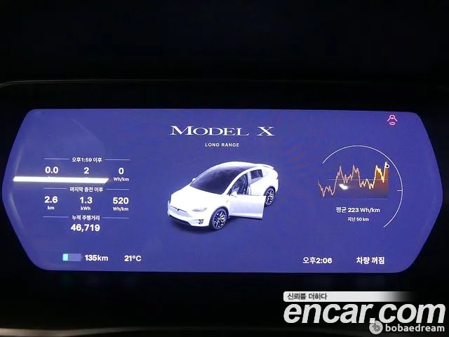Tesla Model X id 2677670 из Кореи 18