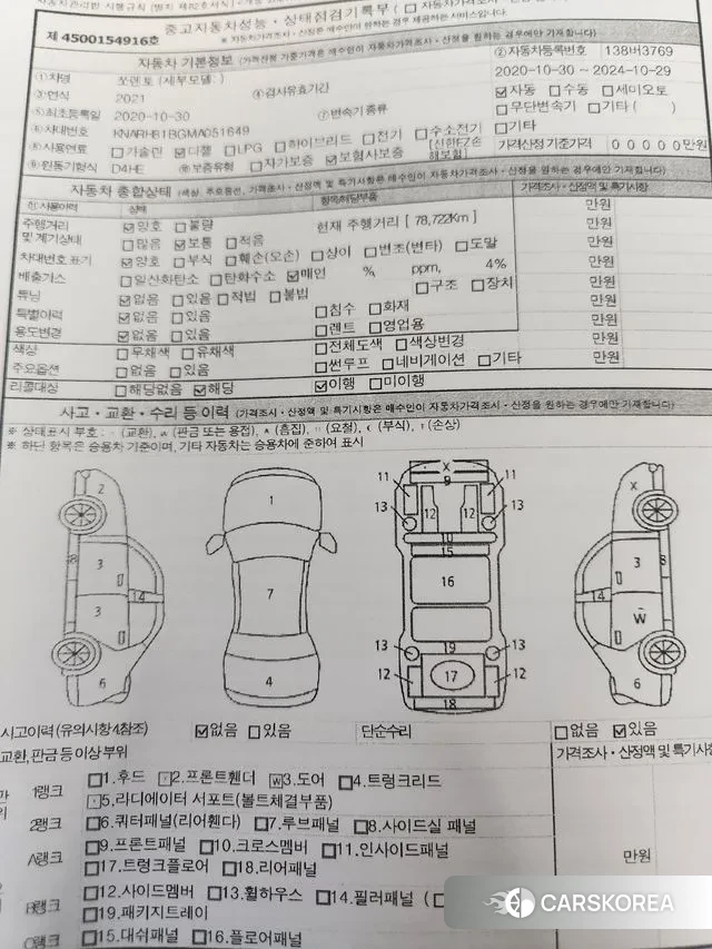 Kia Sorento 4th Generation id 3760307 из Кореи 8