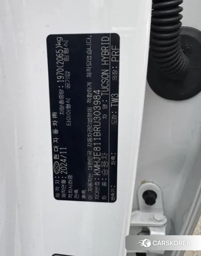 Hyundai The New Tucson Hybrid (NX4) id 3745249 из Кореи 8