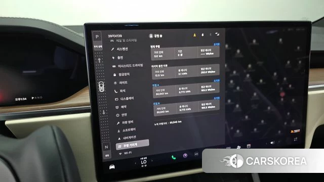 Tesla Model X id 4560929 из Кореи 33