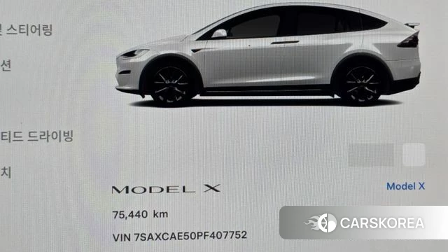 Tesla Model X id 4847937 из Кореи 33
