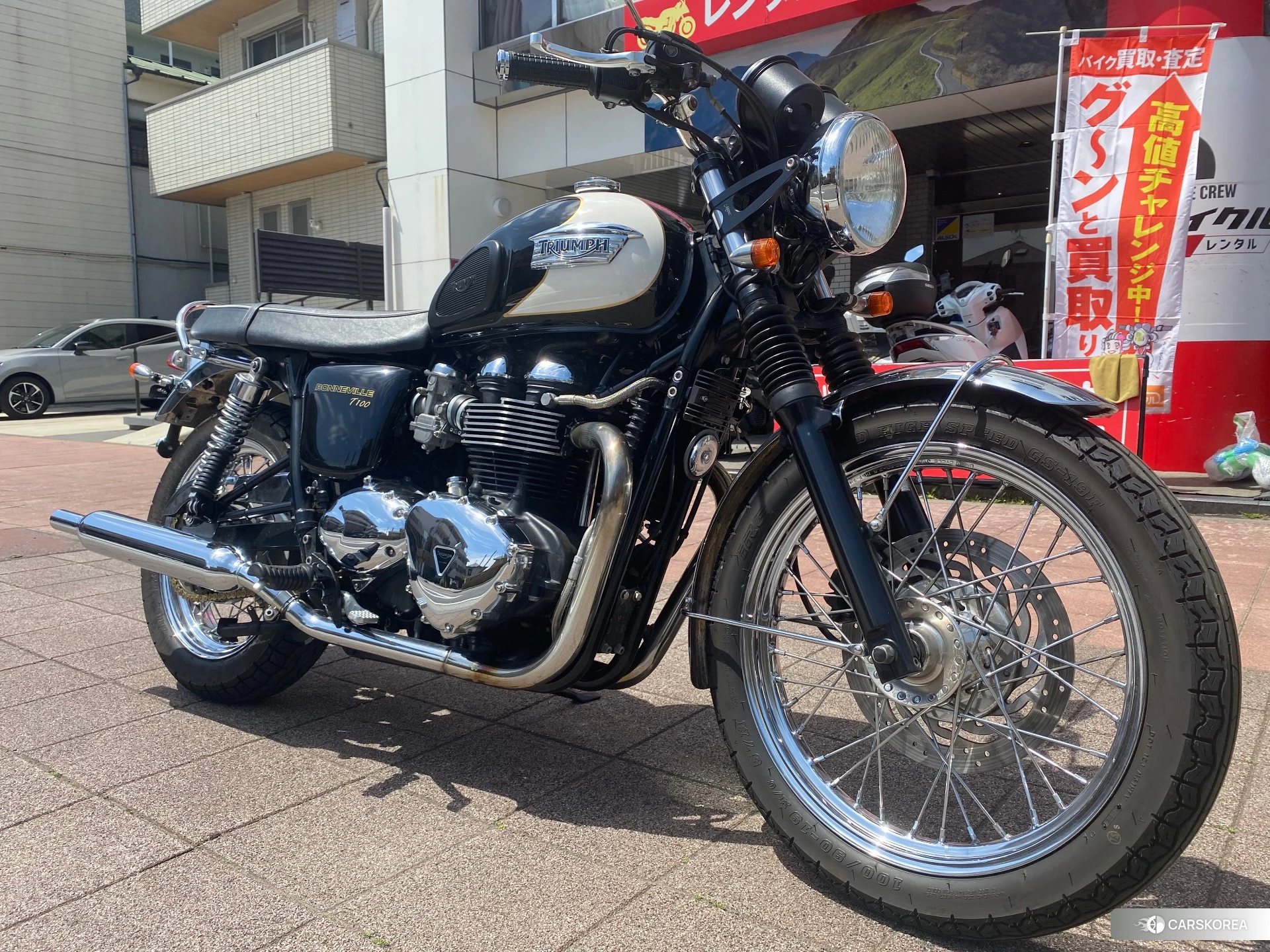 Triumph BONNEVILLE T100 id 4182787 из Японии 17