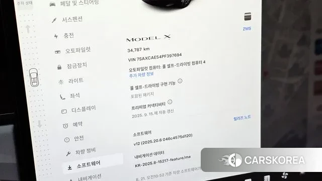 Tesla Model X id 3058147 из Кореи 18