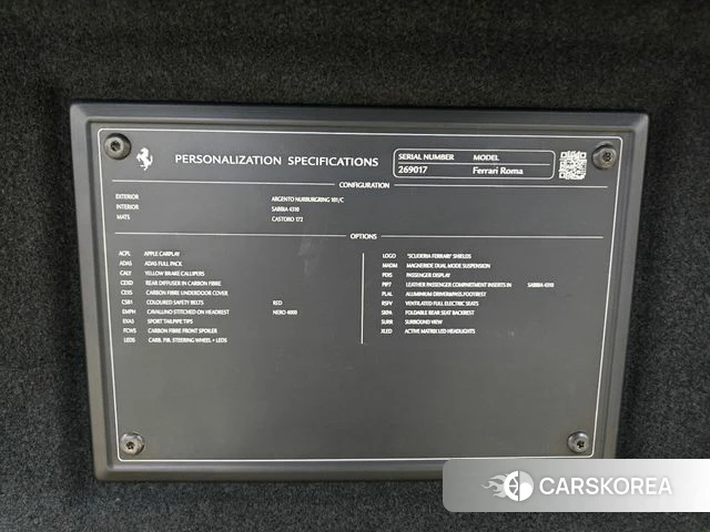 Ferrari Rome id 3819033 из Кореи 18