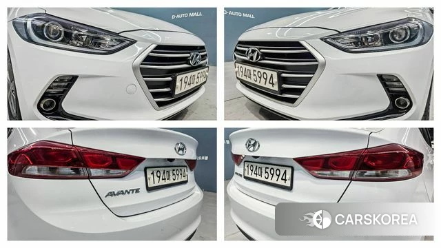 Hyundai Avante AD id 3834963 из Кореи 18