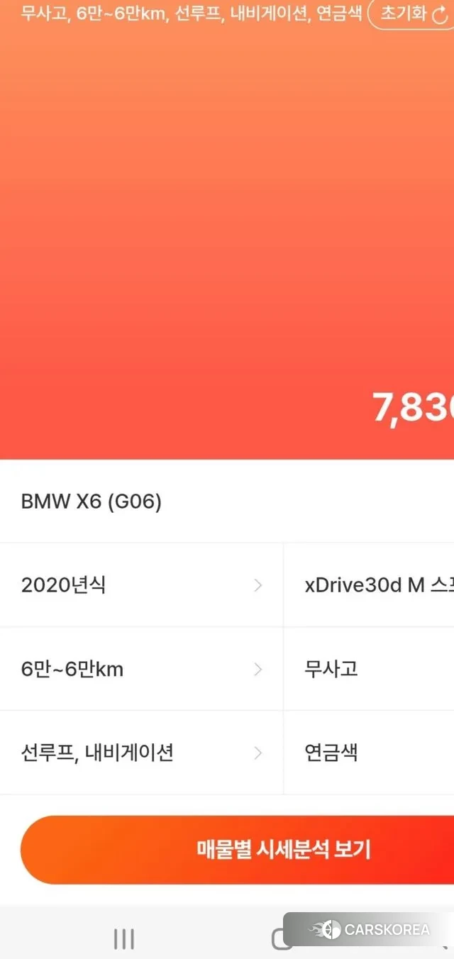 BMW X6 (G06) id 3706226 из Кореи 8