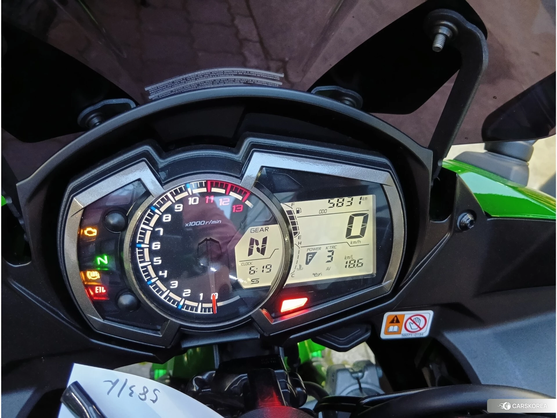 Kawasaki NINJA 1000 id 3947762 из Японии 12