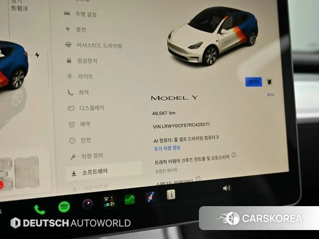 Tesla Model Y id 4442566 из Кореи 18