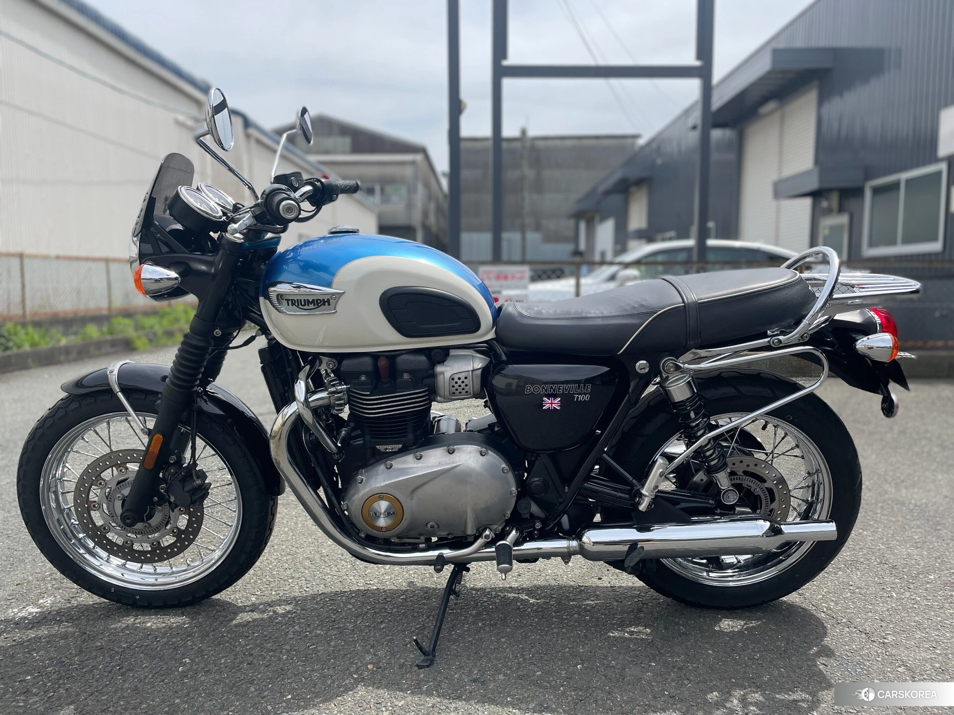 Проданный Triumph BONNEVILLE T100 id 4185351 из Японии, фото 12