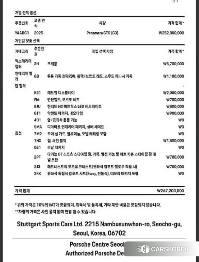 Porsche Panamera (972) id 3756852 из Кореи 9