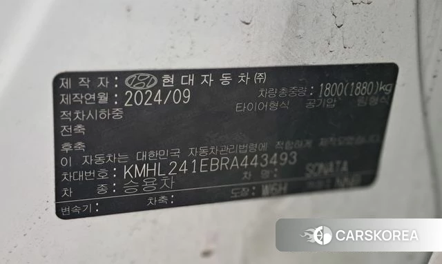 Hyundai Sonata D Edge (DN8) id 4408079 из Кореи 19