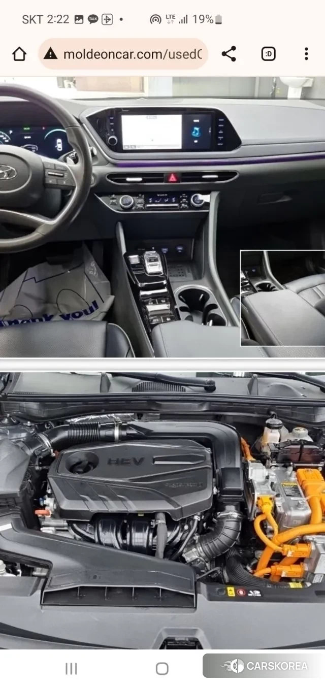 Hyundai Sonata Hybrid (DN8) id 3121983 из Кореи 9