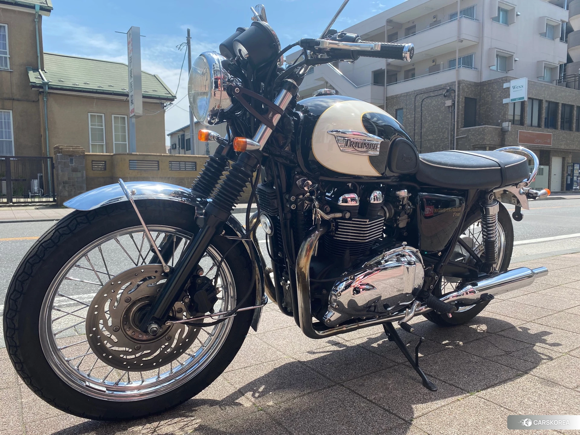 Triumph BONNEVILLE T100 id 4182787 из Японии 18