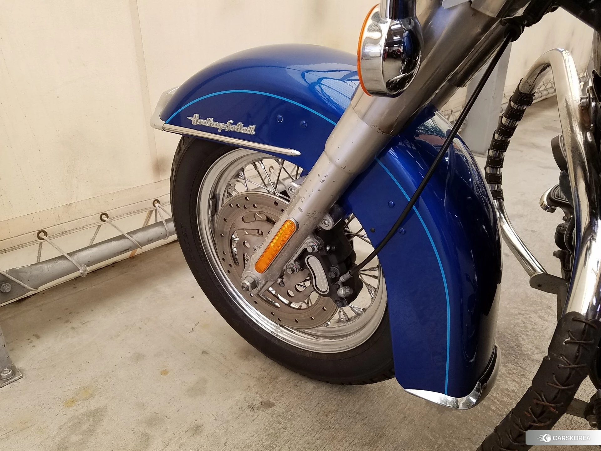 Harley-Davidson Heritage Softail Classic FLSTC id 4379781 из Японии 9