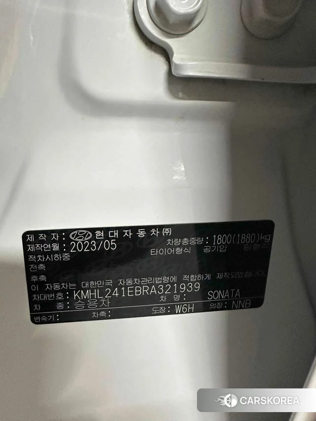 Hyundai Sonata D Edge (DN8) id 4640780 из Кореи 15