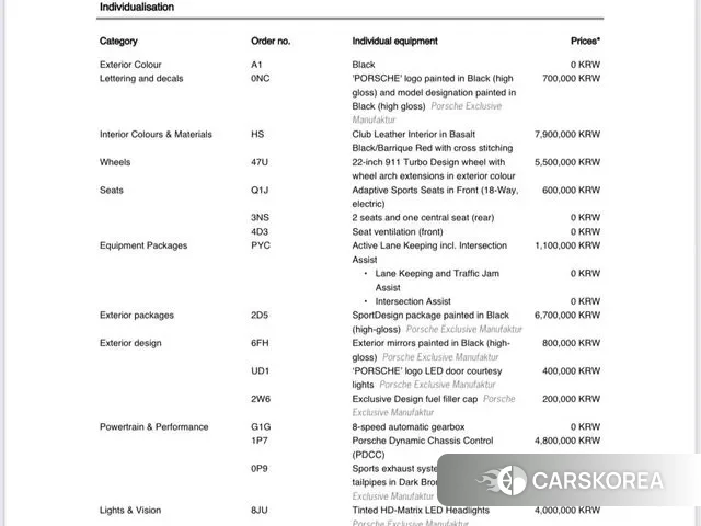Porsche Cayenne (PO536) id 3371457 из Кореи 9