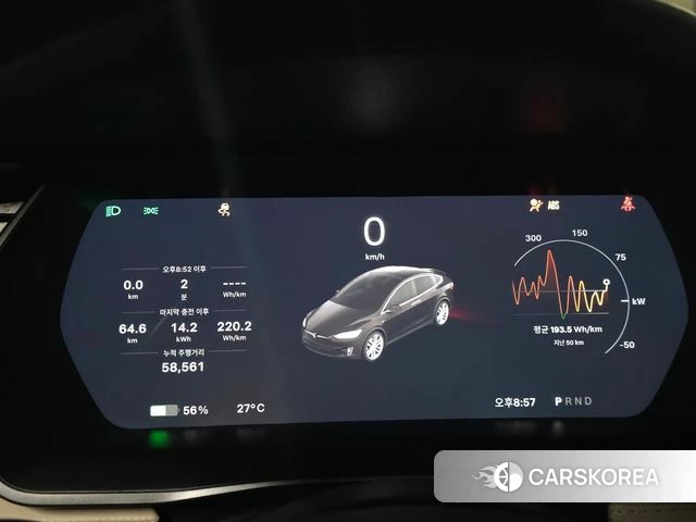 Tesla Model X id 4403387 из Кореи 10
