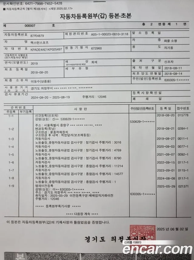 Ssangyong Rexton Sports id 2763977 из Кореи 20