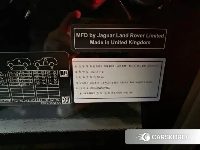 Land Rover Range Rover 5th Generation id 3405034 из Кореи 10