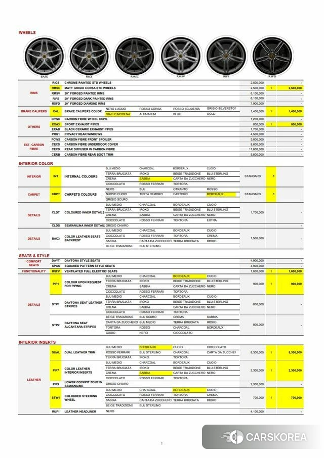 Ferrari Rome id 3823757 из Кореи 11