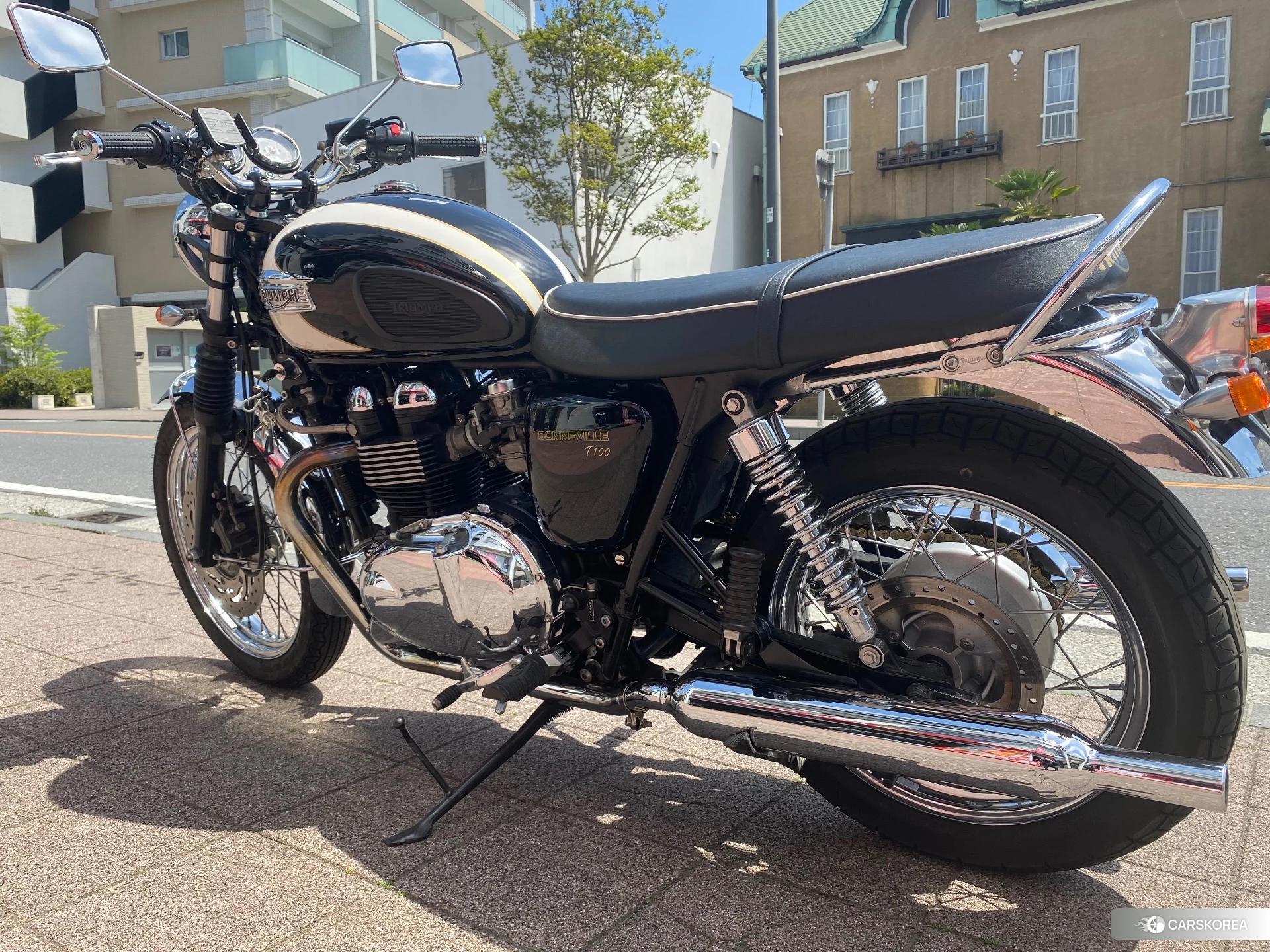Triumph BONNEVILLE T100 id 4182787 из Японии 19