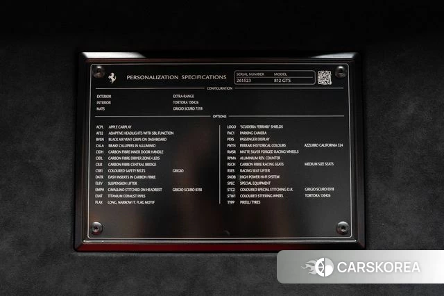 Ferrari 812 GTS id 3916424 из Кореи 11