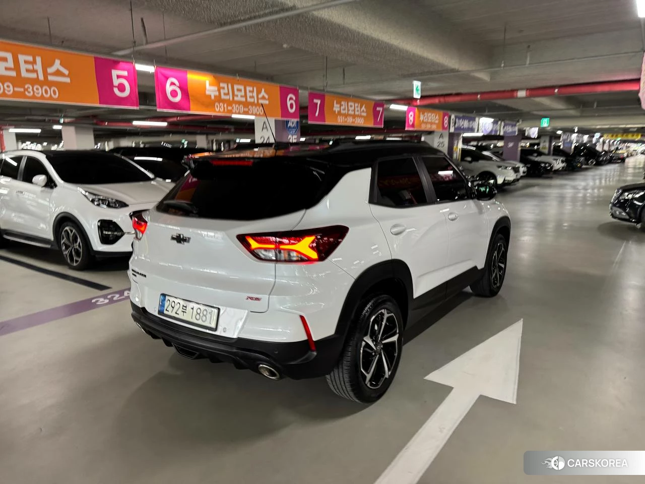 Chevrolet (GM Daewoo) Trailblazer подробный осмотр из Кореи — фото 9