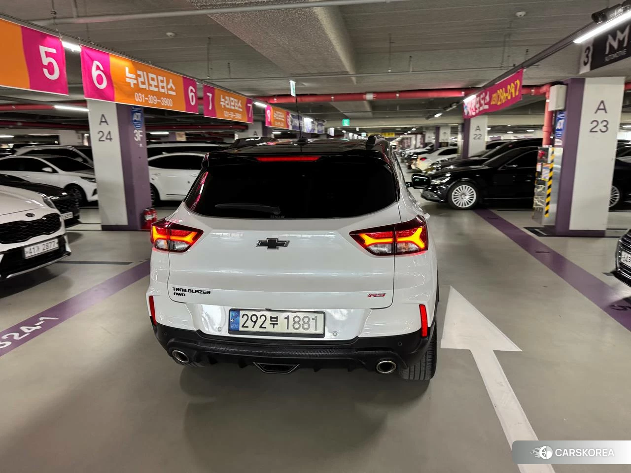 Chevrolet (GM Daewoo) Trailblazer подробный осмотр из Кореи — фото 10