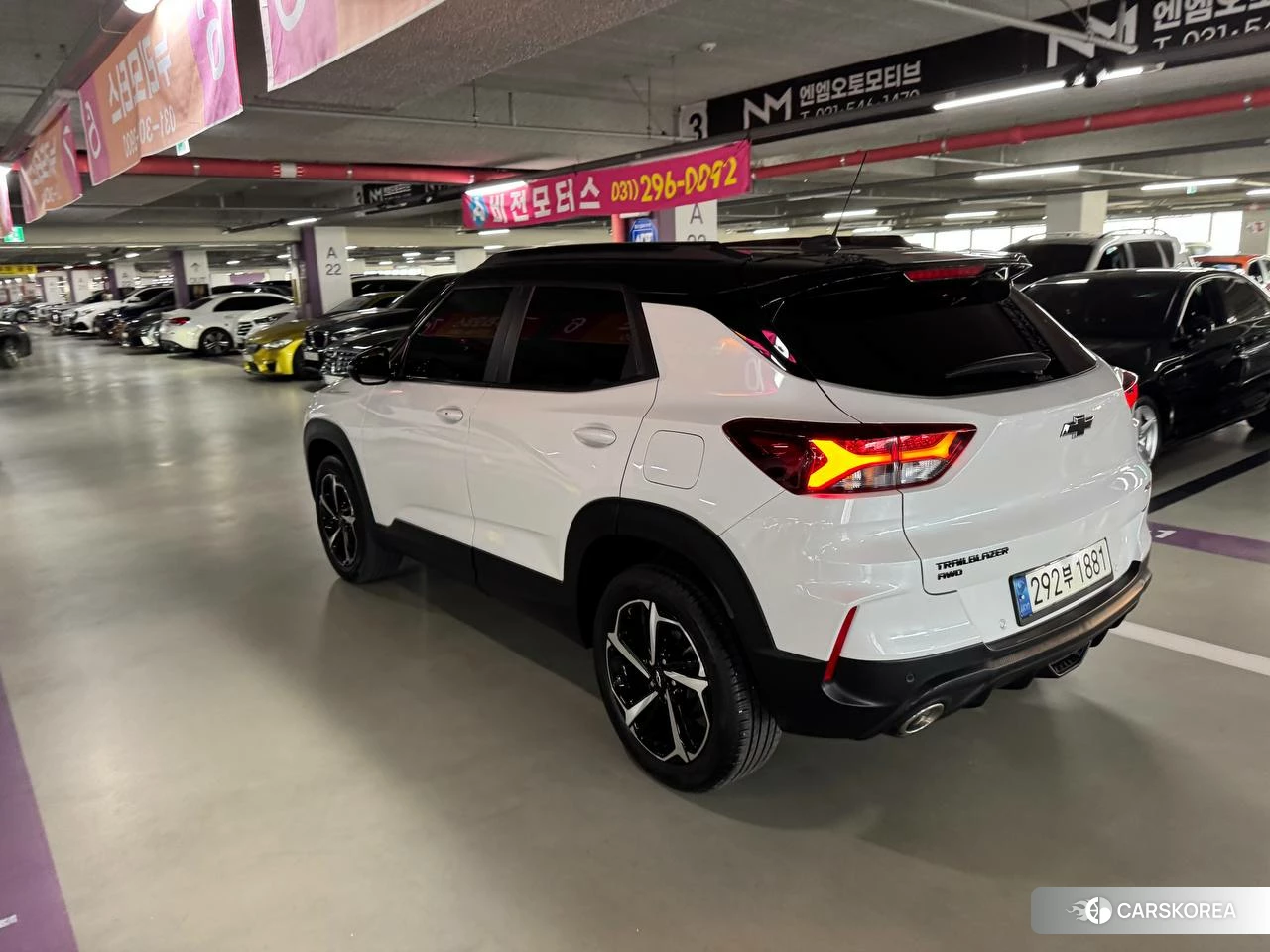 Chevrolet (GM Daewoo) Trailblazer подробный осмотр из Кореи — фото 11