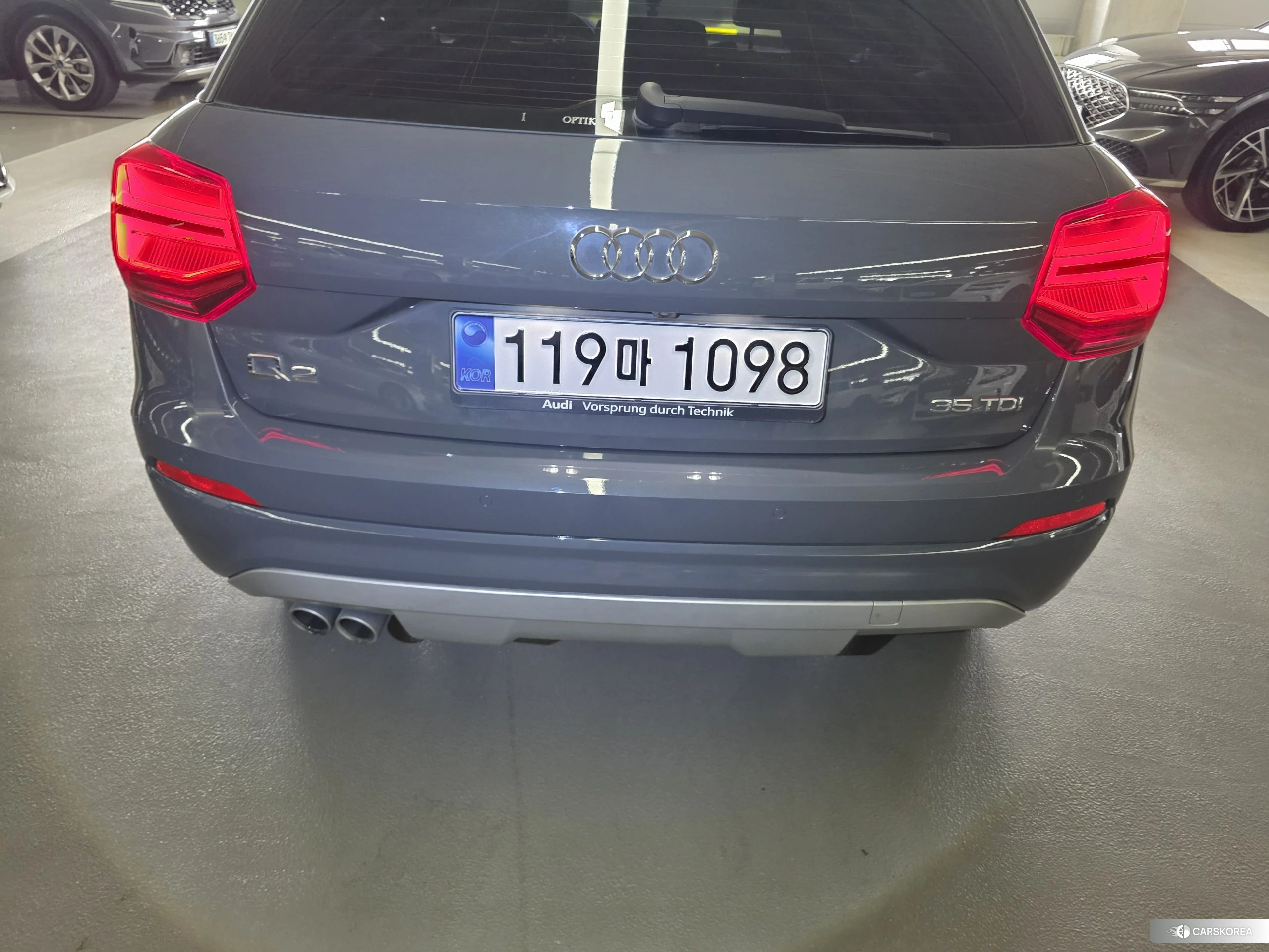 Audi Q2 2020 из Кореи осмотр
