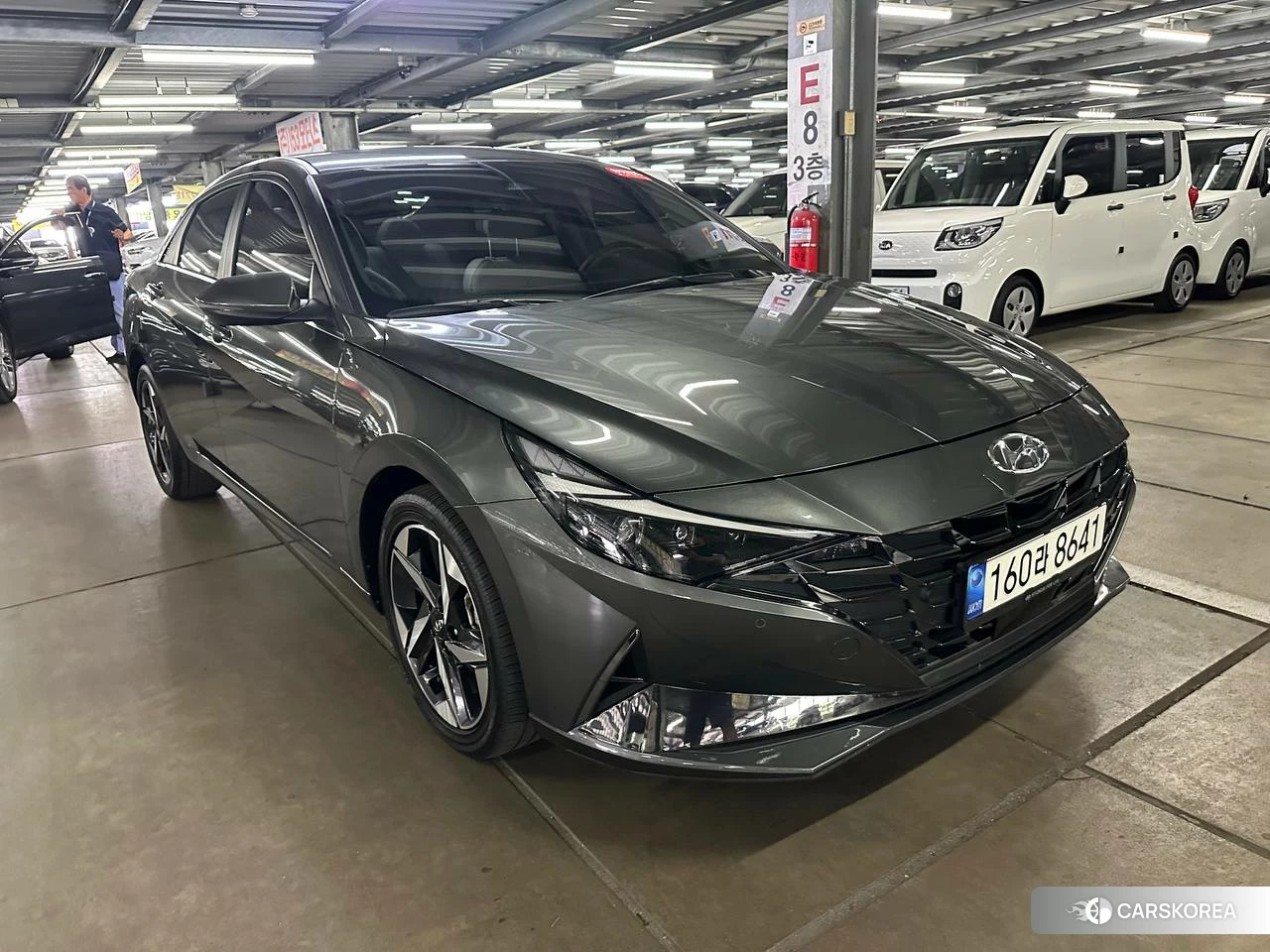 Hyundai Avante (CN7) 2022 из Кореи осмотр