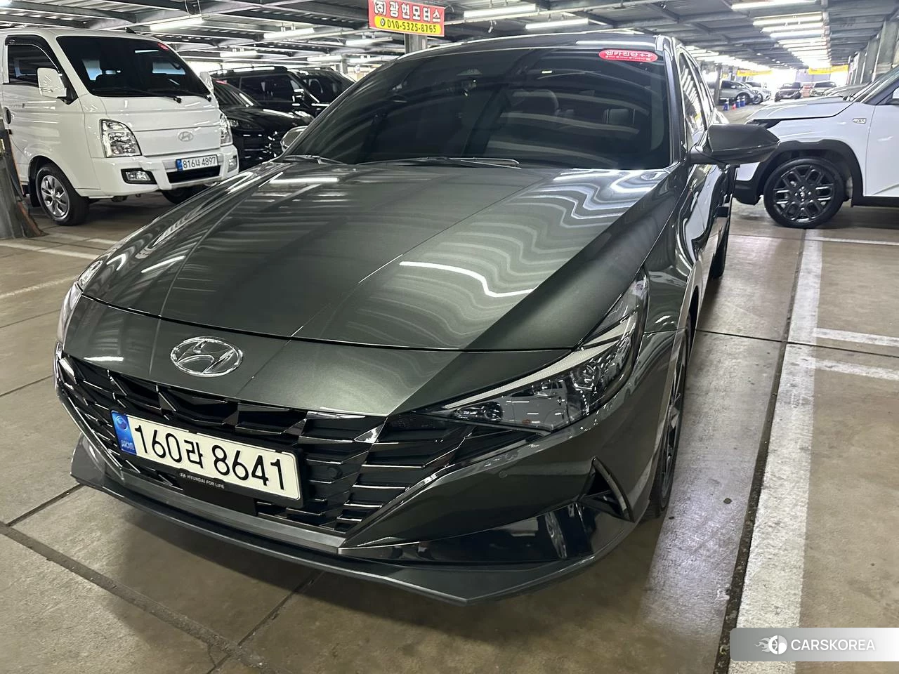 Hyundai Avante (CN7) 2022 из Кореи осмотр