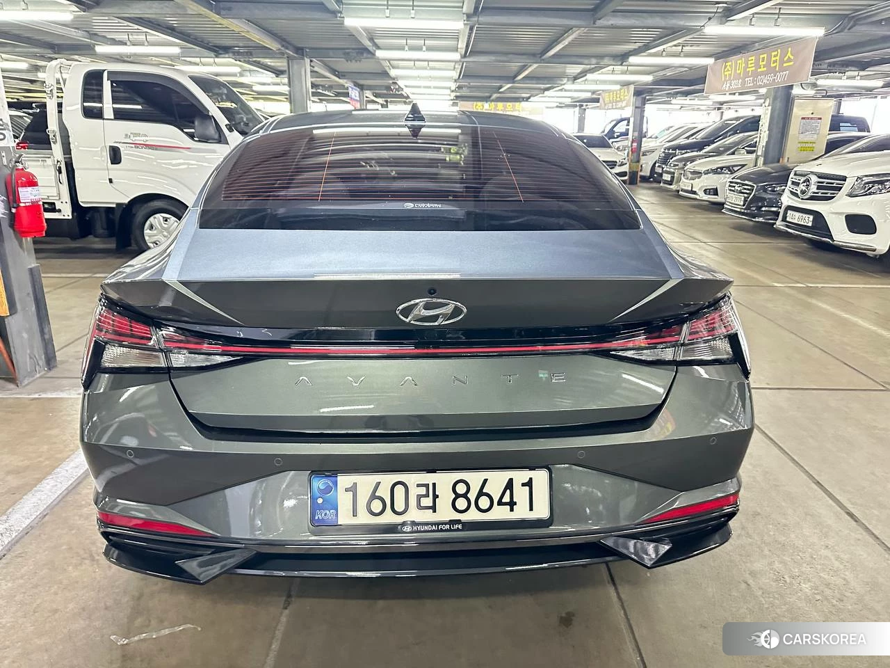 Hyundai Avante (CN7) подробный осмотр из Кореи — фото 12