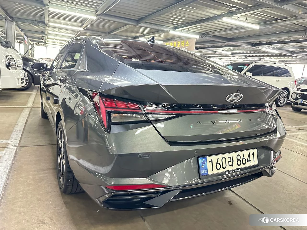Hyundai Avante (CN7) подробный осмотр из Кореи — фото 14