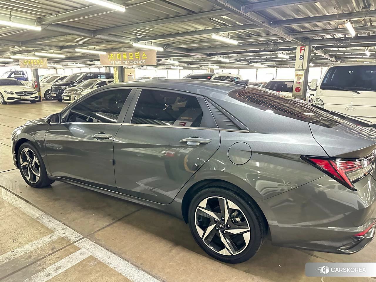 Hyundai Avante (CN7) подробный осмотр из Кореи — фото 18