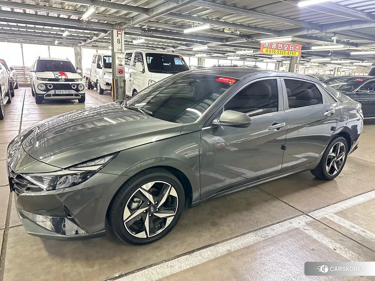 Hyundai Avante (CN7) подробный осмотр из Кореи — фото 19