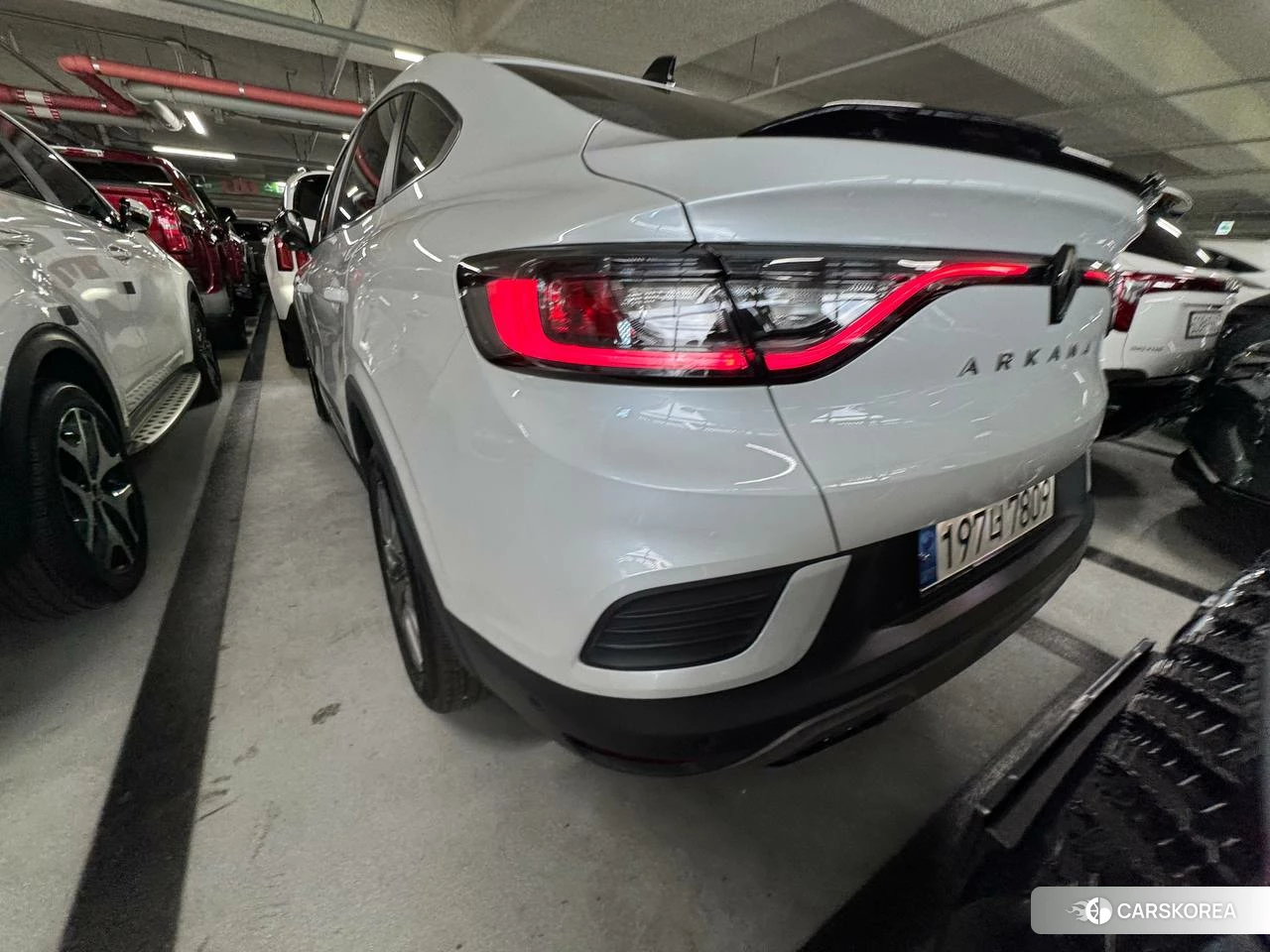Renault Korea (Samsung) Arcana подробный осмотр из Кореи — фото 35