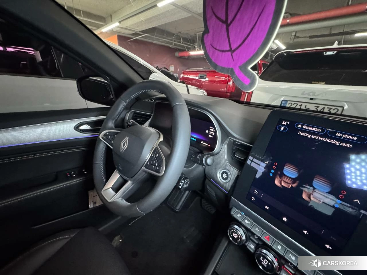 Renault Korea (Samsung) Arcana подробный осмотр из Кореи — фото 71
