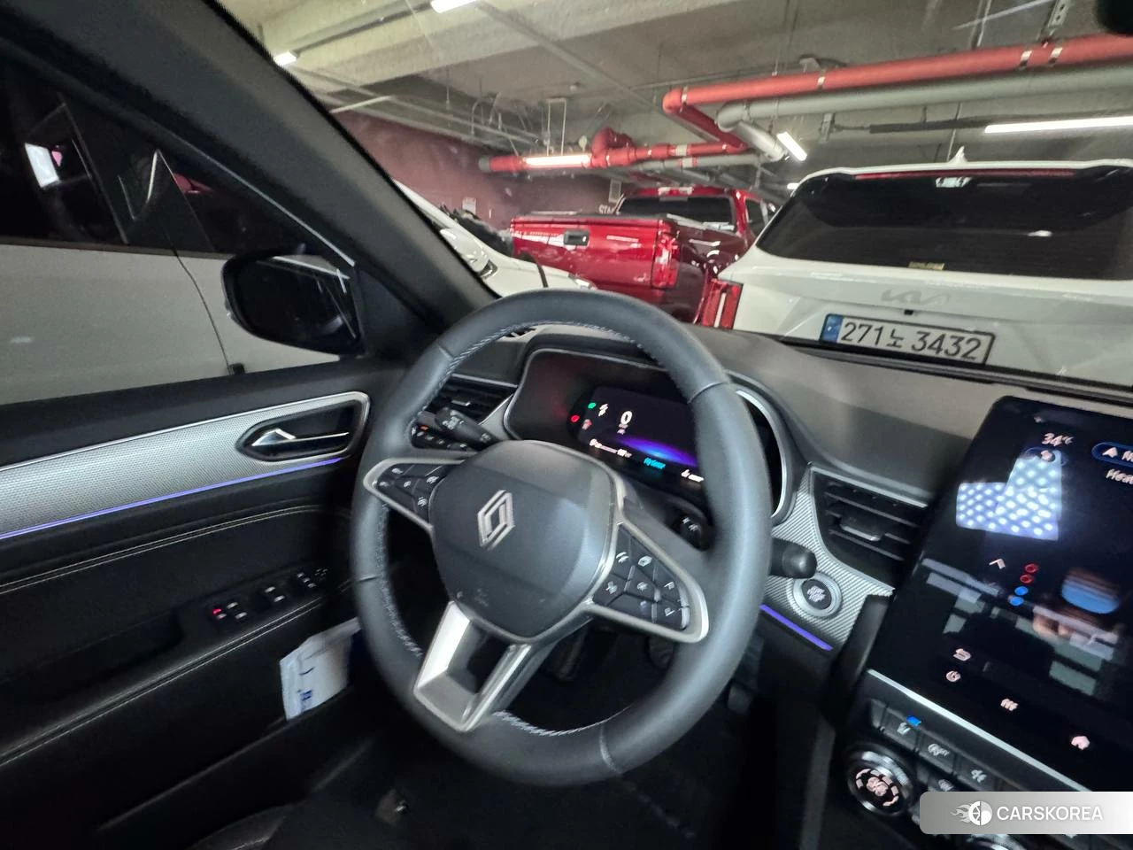 Renault Korea (Samsung) Arcana подробный осмотр из Кореи — фото 73