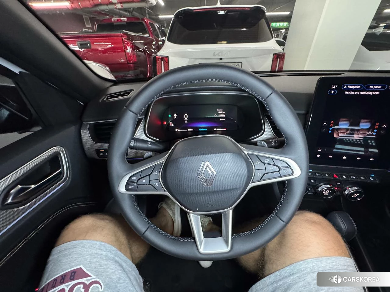 Renault Korea (Samsung) Arcana подробный осмотр из Кореи — фото 92