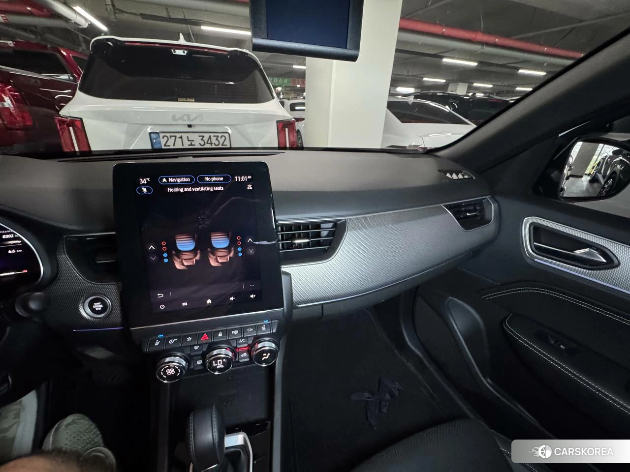 Renault Korea (Samsung) Arcana подробный осмотр из Кореи — фото 94