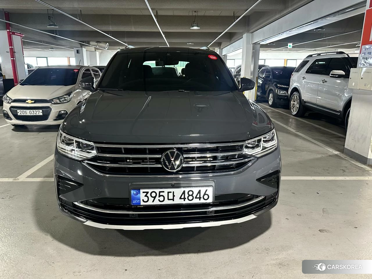 Volkswagen Tiguan second Generation 2022 из Кореи осмотр