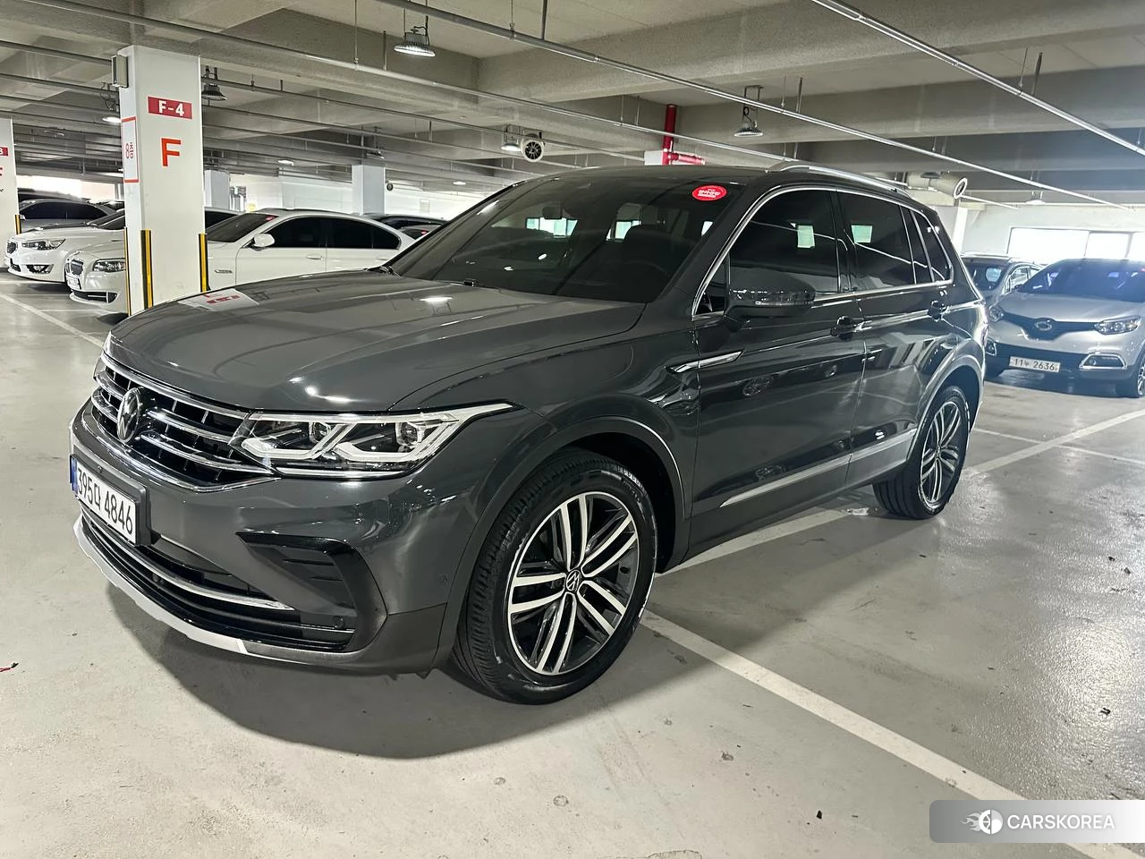 Volkswagen Tiguan second Generation подробный осмотр из Кореи — фото 47