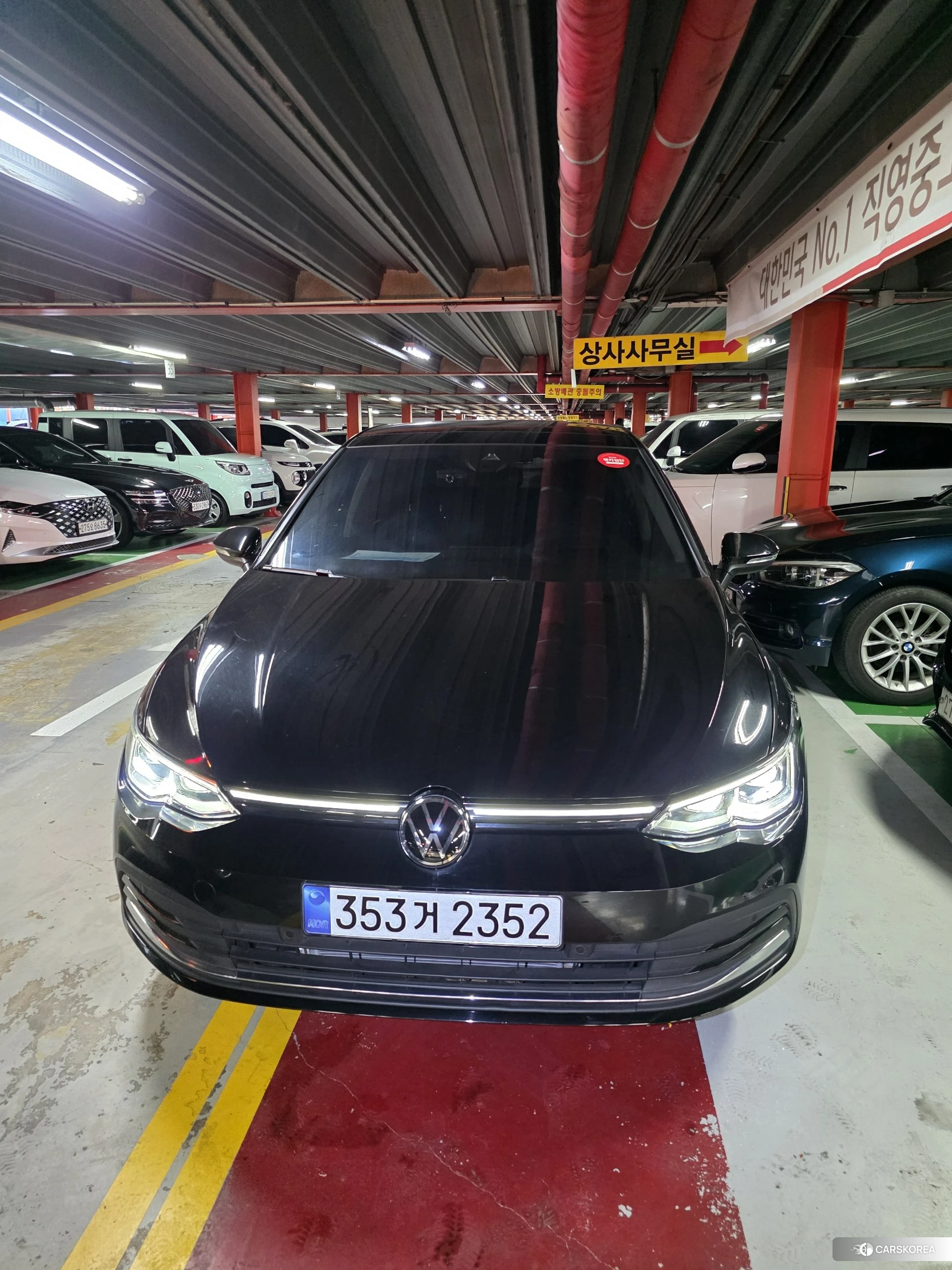 Volkswagen Golf 8th Generation 2024 из Кореи осмотр